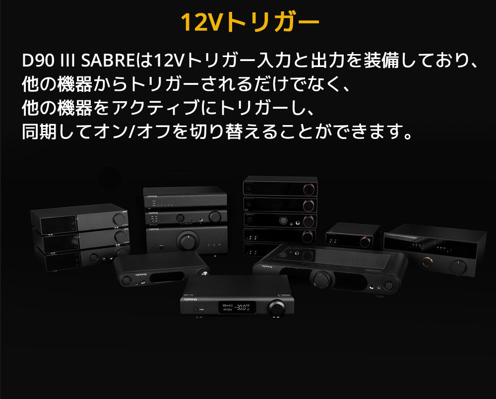 Topping D90 III SABRE フルバランス HIFI DAC 1年保証付き