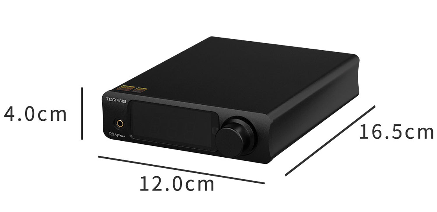 TOPPING DX3Pro+ DAC ヘッドホンアンプ 1年保証付き