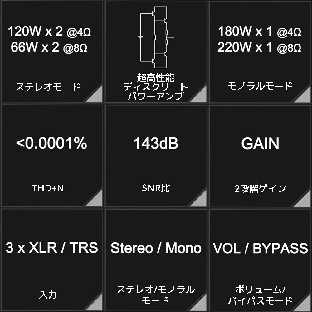 Topping LA90 Discrete パワーアンプ 1年保証付き – オレメカTOPPING店